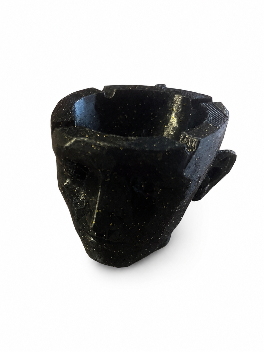 Black Glitter AshHead