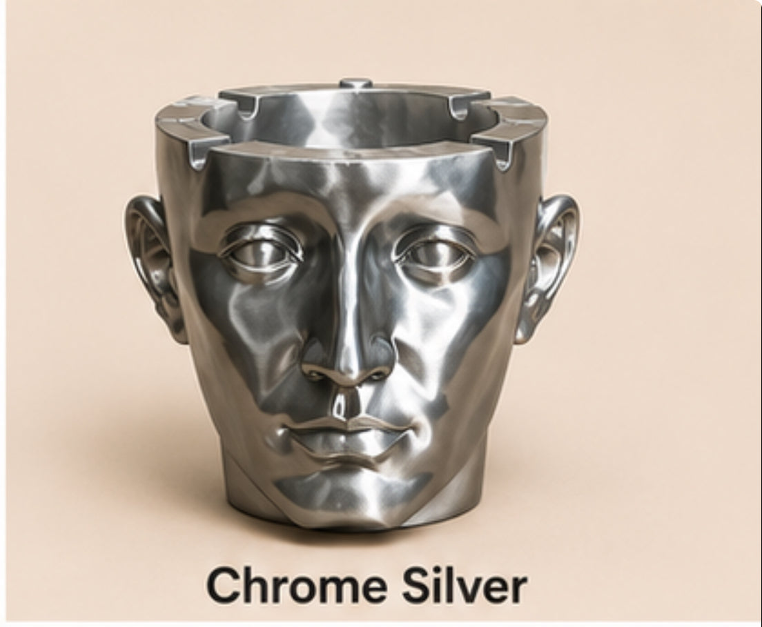 Chrome/silver  AshHead